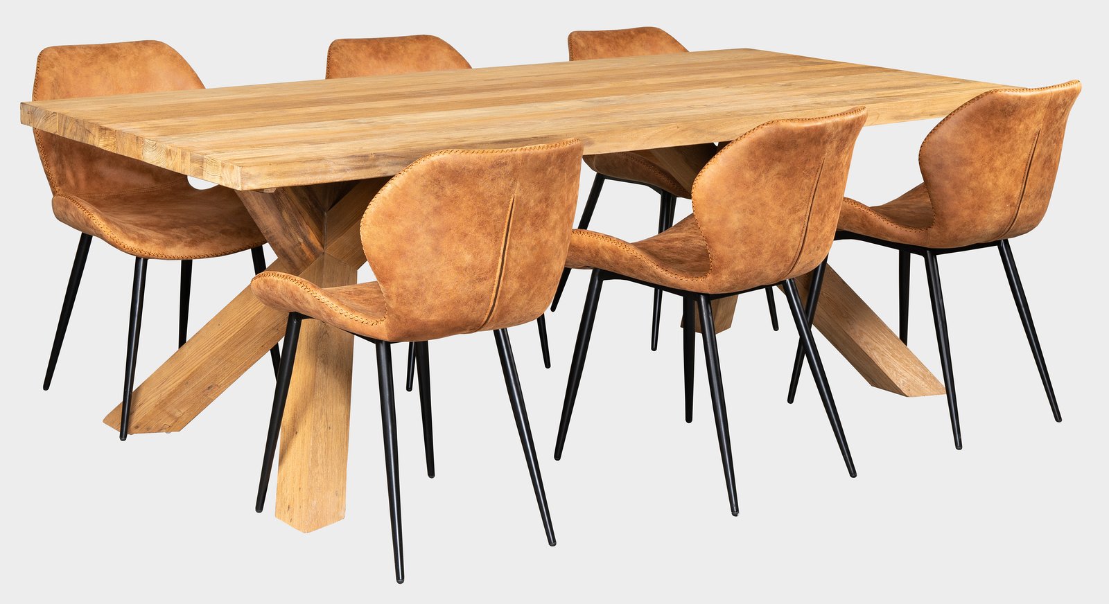 SPIDER RECYCLE - masivní stůl - kvalitní ratanový, teakový nábytek od RATTAN STUDIO